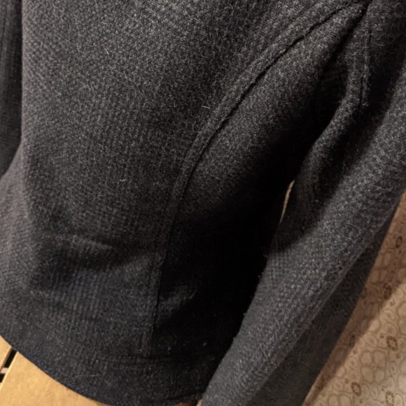 Ruff Hewn Moto Style Wool Blend Jacket - Picture 5 of 12